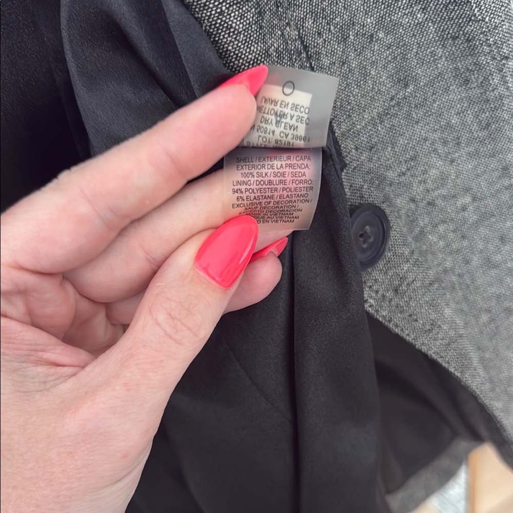 NWT 100% Silk Elie Tahari Shellie Jacket - Picture 4 of 10